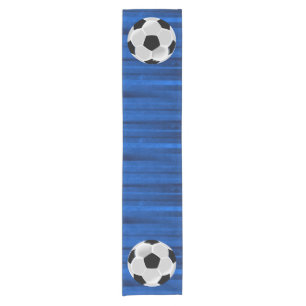 Soccer Football Futbol Ball Short Table Runner