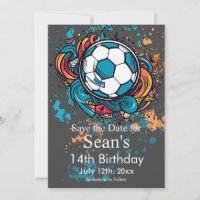 Soccer, Football, Futbol Birthday