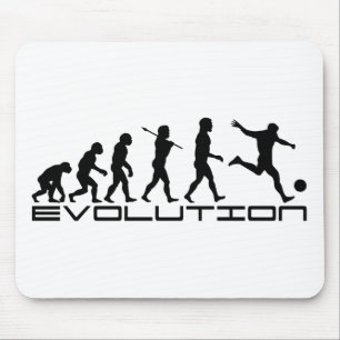 Soccer Football Futbol Sport Evolution Art Mouse Pad