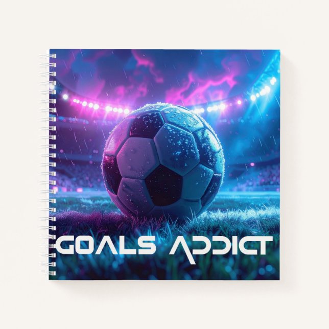 SOCCER - FOOTBALL - GOALS NOTEBOOK (Front)