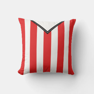 Soccer Football Jersey Name Number Template Cushion