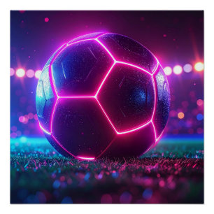 Soccer Football Mega Stadium Poster