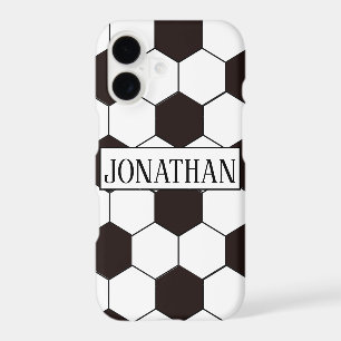 Soccer Football pattern Customisable Own name