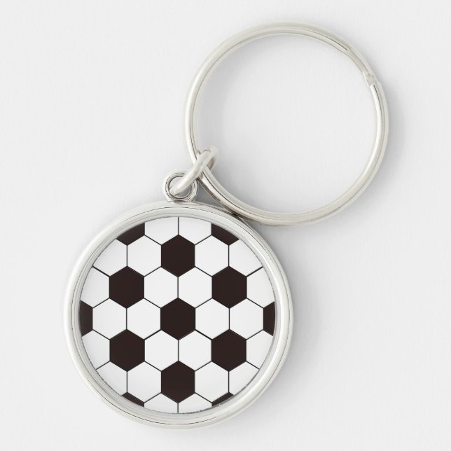 soccer | Football pattern Key Ring (Front)