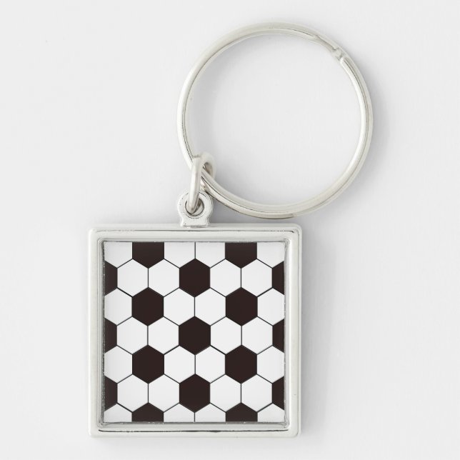 soccer | Football pattern Key Ring (Front)
