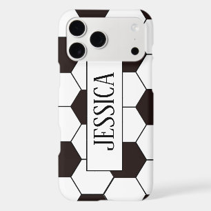 Soccer   Football pattern personalised
