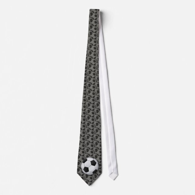 Soccer | Football Pattern Tie (Front)
