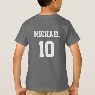 Soccer Football Personalized Name And Number  T-Shirt