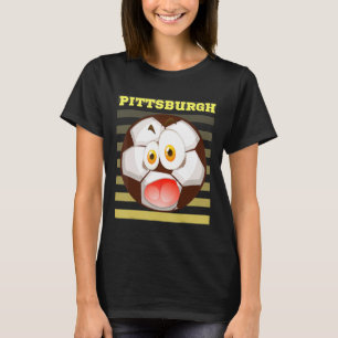 Soccer Football Pittsburgh Pgh Pa Sport Game Ball  T-Shirt
