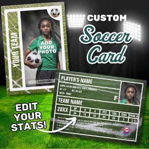 Soccer/Football Player Trading Card Souvenir