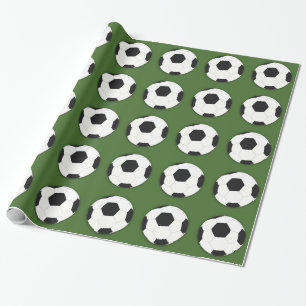 Soccer FootBall Sport Wrapping Paper
