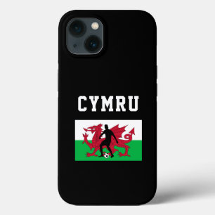 Soccer Football Sports Fan Wales Welsh Flag iPhone 13 Case