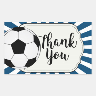 Soccer, football Thank you Sticker