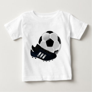 Soccer / Football theme soccer ball Baby T-Shirt