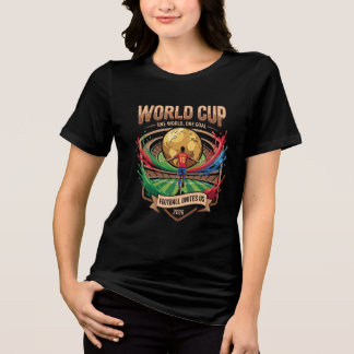 Soccer Football - WM World Cup 2026 Tri-Blend Shirt