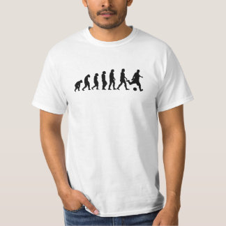 Soccer Footballer Evolution Gift Present Idea T-Shirt