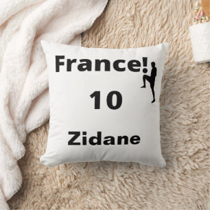 Soccer France, customisable Cushion