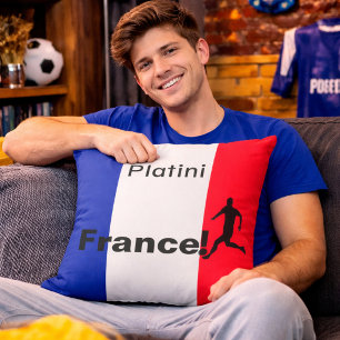 Soccer France, customisable Cushion