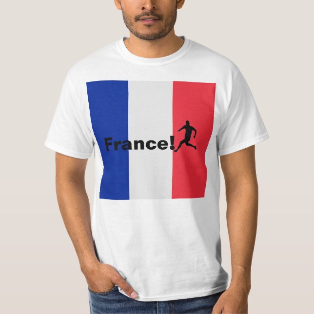 Soccer France, customisable T-Shirt (Front)