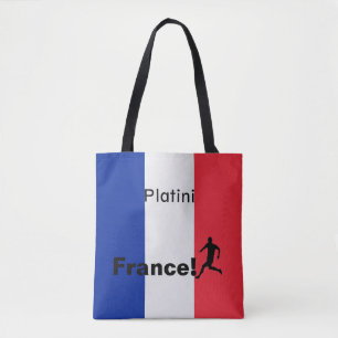 Soccer France, customisable Tote Bag