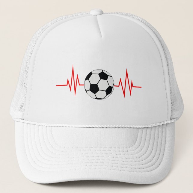 Soccer Frequency Trucker Hat (Front)