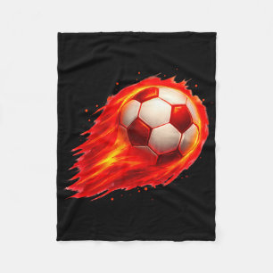 Soccer Fun Colorful Effect Tie Dye Black Yellow So Fleece Blanket