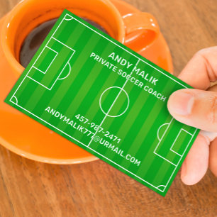 Soccer Futball Business Card