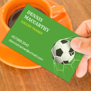 Soccer Futball Business Card
