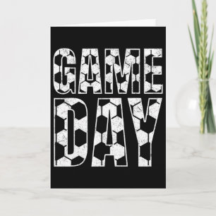 Soccer Game Day Soccer Mum Life For Women Soccer D Card