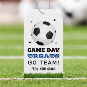 Soccer Game Day Treat Gift Tags
