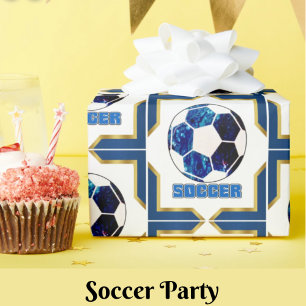 Soccer Gift Wrapping Paper