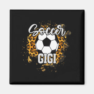 Soccer Gigi Vintage Soccer Family Matching T Shirt Magnet
