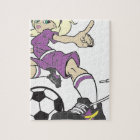 SOCCER GIRL BLONDE