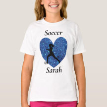 Soccer Girl, Personalised Name soccer Girl