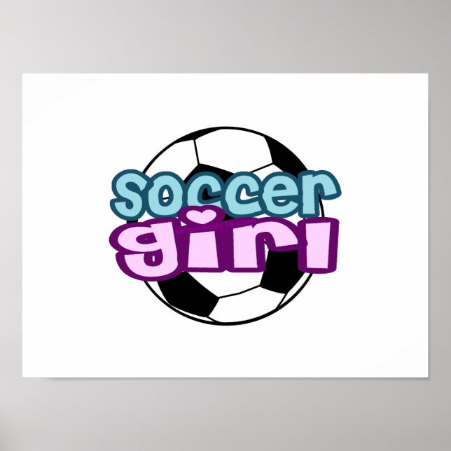 Soccer Girl Poster (Front)