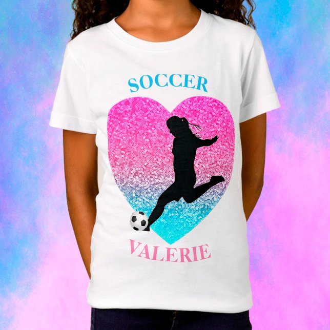 Soccer Girl T-Shirt (Creator Uploaded)