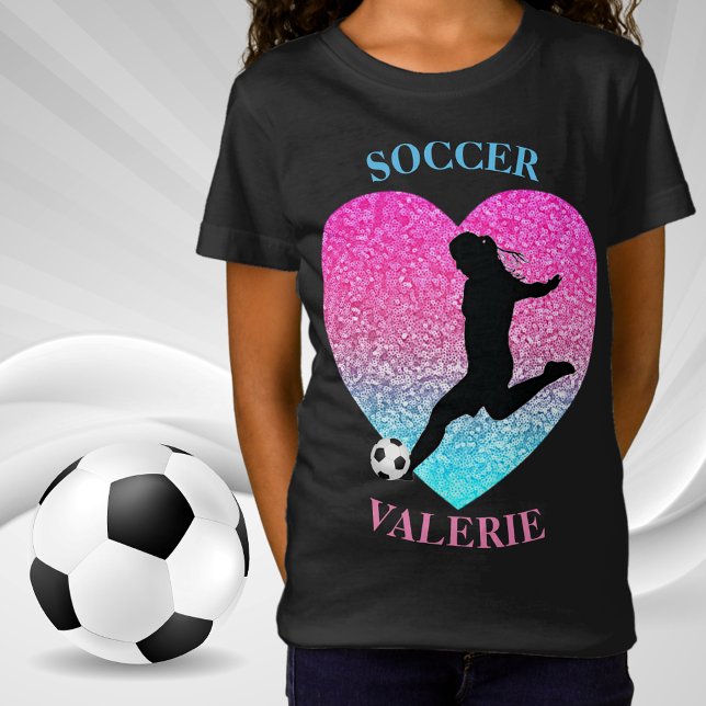 Soccer Girl T-Shirt  (Creator Uploaded)