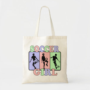 Soccer Girl Tote Bag