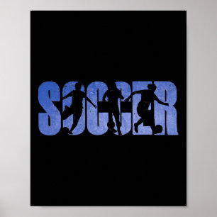 Soccer Girls Soccer Players Youth School Soccer Co Poster