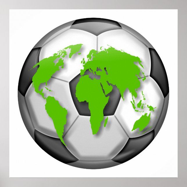 Soccer Globe Poster (Front)