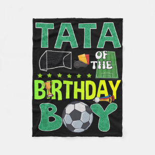 Soccer Goal Birthday Boy Party Trophy Byll For S B Fleece Blanket