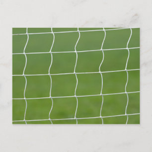 Soccer Goal Net Postcard