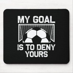 Soccer Goalie Art For Men Women Boys Girls Gag Soc Mouse Pad