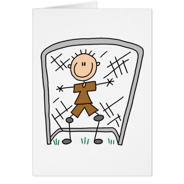 Soccer Goalie Card (Front)