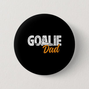 Soccer Goalie Dad Of A Soccer Goalkeeper Father  6 Cm Round Badge