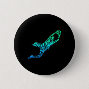 Soccer Goalie Goalkeeper Boys Kids Youth Men 6 Cm Round Badge