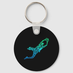 Soccer Goalie Goalkeeper Boys Kids Youth Men Key Ring