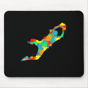 Soccer Goalie Goalkeeper Boys Youth Kids Mouse Pad