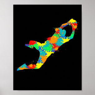 Soccer Goalie Goalkeeper Boys Youth Kids Poster