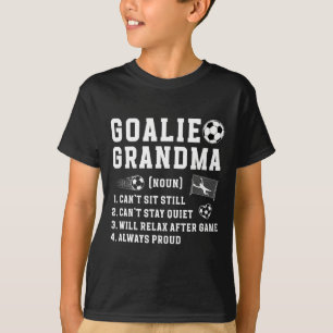 Soccer Goalie Grandma Definition Soccer Keeper Gra T-Shirt